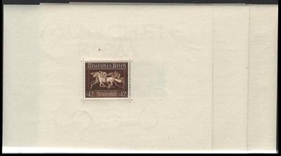 **/gestempelt - Deutsches Reich Block Nr. 4 (14), - Briefmarken und Ansichtskarten