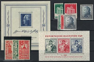 ** - Deutschland  - Partie Dubl. meist aus 1949, - Briefmarken