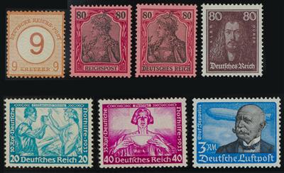 **/*/(*) - Gepflegte Sammlung D.Reich 1872/1945, - Stamps