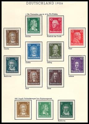 */gestempelt - Sonderalbum D. Briefmarken ab 1872/1932, - Stamps