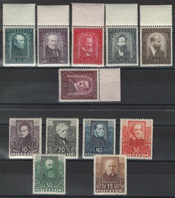 ** - Österr. - Dichter und Maler, - Briefmarken