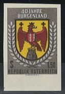 ** - Österr. Nr. 1140U (40 Jahre - Briefmarken
