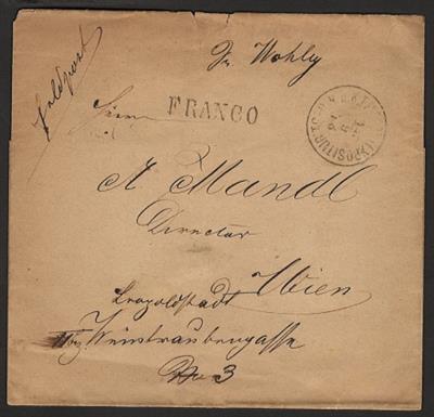 Poststück - Bosnien - Brief mit Stpl. K. u. K. Feldpost-Exposition - Briefmarken