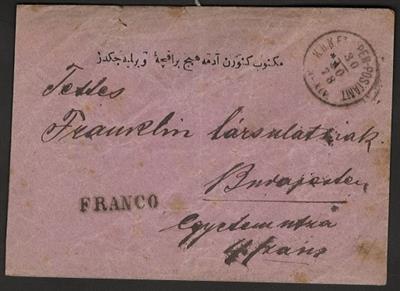 Poststück - Bosnien Feldpostbrief von BIHAC nach Budapest, - Briefmarken