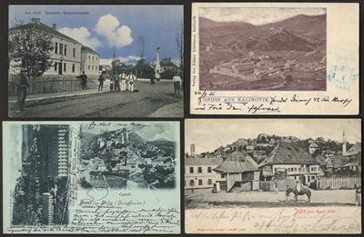 Poststück - Partie AK meist Bosnien - Motiv- und Ansichtskarten
