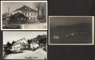 Poststück - Partie AK OÖ u.a. Grünburg- Kirchdorf - Motiv- und Ansichtskarten