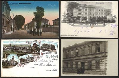 Poststück - Partie AK Tschechosl. ab Monarchie u.a. mit Brünn - Brüx - Budweis, - Motiv- und Ansichtskarten