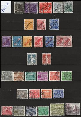 **/*/gestempelt - Sammlung Berlin, - Stamps