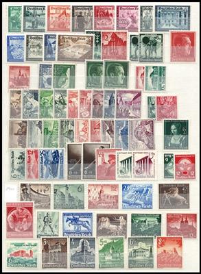 ** - Partie D.Reich aus 1938/1945, - Briefmarken