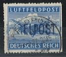 gestempelt - D. Feldpost Nr. 11B (Leros) mit Feldpost - Normstempelentwertung vom 27.2. 1945, - Francobolli