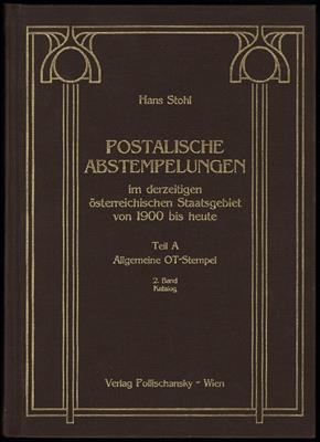 Partie philatelistische Literatur: Hans Stohl: Postalische Abstempelungen, - Briefmarken