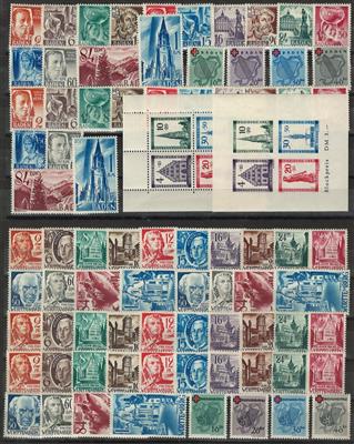 ** - Deutschland Alliierte Besatzung (Französische Zone) - Baden Nr. 14/27 (2), - Briefmarken und Ansichtskarten