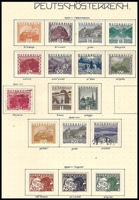 */gestempelt - Grundstocksammlung Europa u. etwas Übersee mit Schwerpunkten österr. u. D.Reich, - Stamps