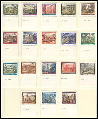 **/gestempelt - Österrr. Ii. Rep. - Partie Freimarken mit Allongen- Datumsfelder etc., - Stamps