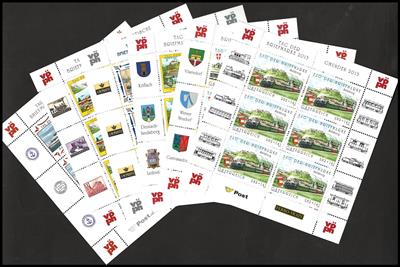 ** - Österr. - Partie EURO - NEUHEITEN (FRANKATURWARE), - Stamps