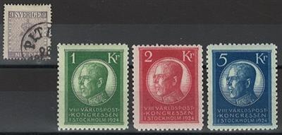 gestempelt/*/** - Sammlung Schweden 1855/1990, - Známky
