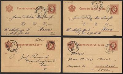 Poststück - Österr. Monarchie - Partie - Briefmarken und Ansichtskarten