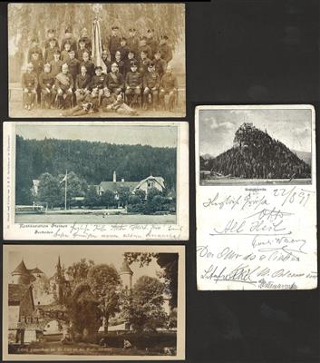 Poststück - Partie AK Kärnten u.a. mit Seeboden - Höfern - Villach - Bucht bei Annenheim, - Briefmarken und Ansichtskarten