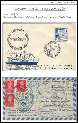 Poststück - Sehr reichh. Sammlung - Briefmarken und Ansichtskarten