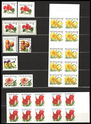 **/* - Belgien, - Briefmarken und Ansichtskarten
