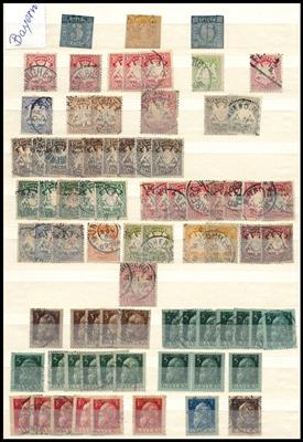 **/*/gestempelt/Poststück - Sammlung/Bestand Deutschland  ab Bayern, - Briefmarken und Ansichtskarten