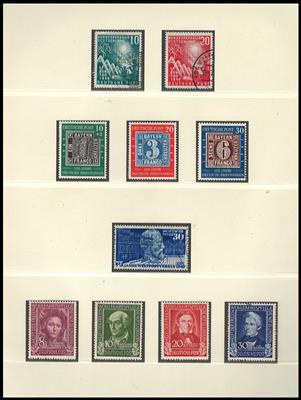**/gestempelt - Sammlung BRD 1949/2013, - Briefmarken und Ansichtskarten