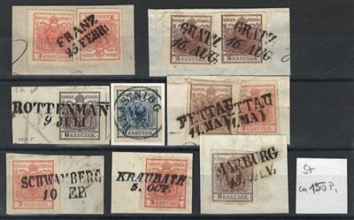 Briefstück - Österr. Ausg. 1850, - Briefmarken und Ansichtskarten
