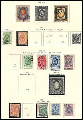 gestempelt/**/* - Sammlung Finnland ca. 1860/1990 - ab ca. 1960 meist **, - Briefmarken und Ansichtskarten