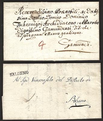 Poststück - Österr. Vorphila Tirol, - Briefmarken und Ansichtskarten