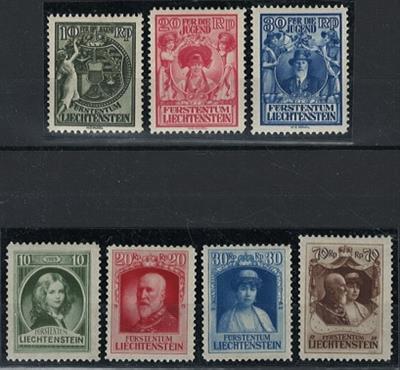 ** - Liechtenstein Nr. 90/93, - Briefmarken