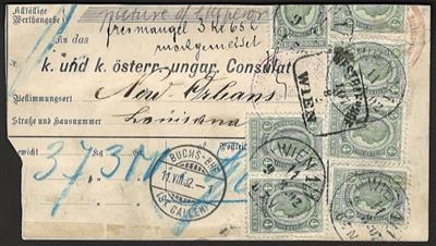 Briefstück - Österr. Monarchie - stark - Stamps