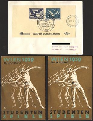 Poststück/Briefstück - Partie Poststücke Österr. ab Vorphila mit etwas Ostmark etc., - Briefmarken