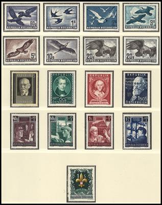 */**/gestempelt - Sammlung Österr. 1945/1999, - Briefmarken