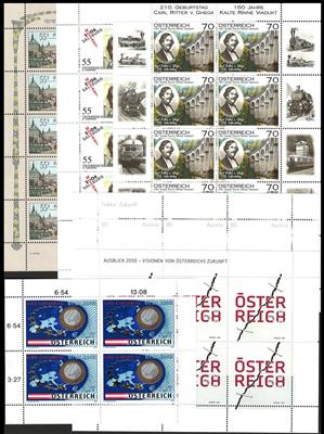 ** - Österr. - Partie EURO - NEUHEITEN (FRANKATURWARE), - Briefmarken