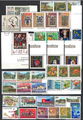 ** - Partie FRANKATUWARE Liechtenstein, - Briefmarken