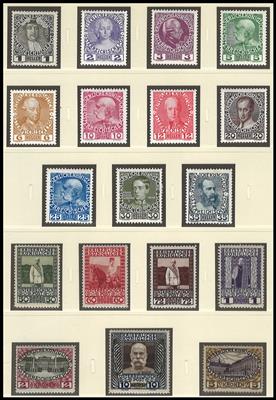 */(*)/** - Sammlung Österr. Monarchie ab 1867 mit Porto, - Briefmarken