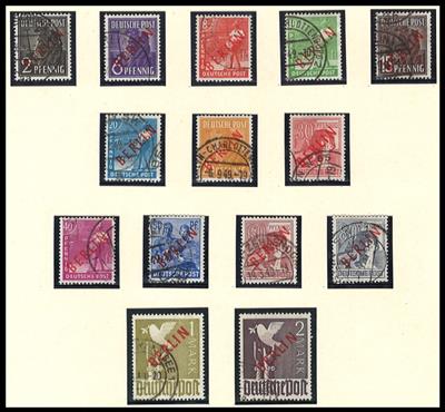 gestempelt - Sammlung Berlin 1948/1990, - Briefmarken