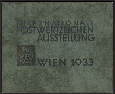 Österr. - Originalmappe zum WIPAblock, - Briefmarken