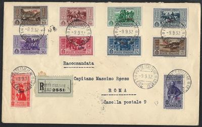 Poststück - Ägäische Inseln (Egeo), - Briefmarken