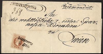 Poststück - Österr. Nr. 39I auf Faltbriefhülle von LILIENFELD nach Wien, - Briefmarken