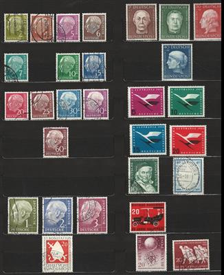 **/*/gestempelt/Poststück - div. Deutschland, - Briefmarken
