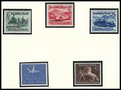 **/*/gestempelt - Sammlung D.Reich 1938/1945 mit etwas D. Bes. WK II, - Známky