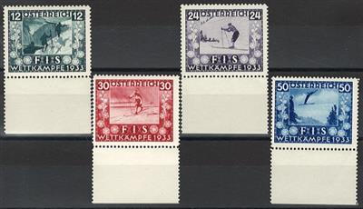 ** - Österr. FIS I, - Briefmarken