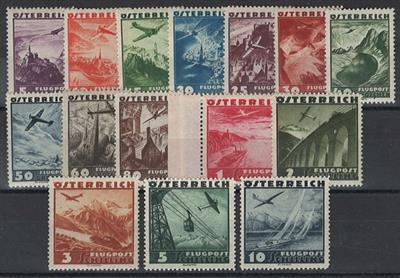 ** - Österr. Flgp. 1935 kpl., - Briefmarken