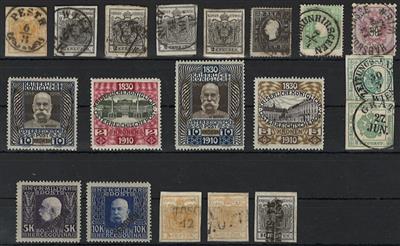 gestempelt/*/(*) - Sammlung Österr. Monarchie ab 1850 u.a. mit Ausg. 1908 und 1910 *, - Známky