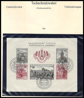 gestempelt - Saubere Sammlung Tschechosl. 1945/1978, - Známky