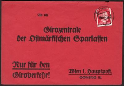 Poststück - Österr. I u. II. Rep. Reichh. Partie - meist ab 1945echt gelaufene Briefe, - Briefmarken