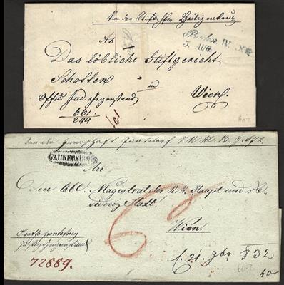 Poststück - Österreich 17 vorphil. Briefe - Známky