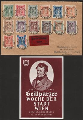 Poststück - Partie Poststücke div. Deutschland ab D.Reich u.a. auch mit etwas D. Bes. WK II, - Známky