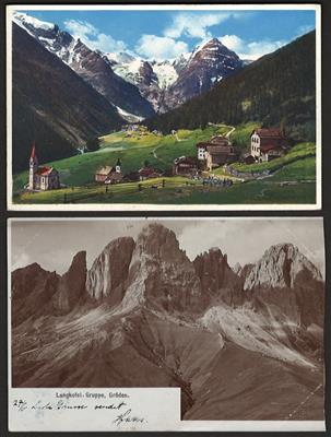 Poststück - Partie ältere AK Italien incl. Südtirol (ca. 430), - Francobolli